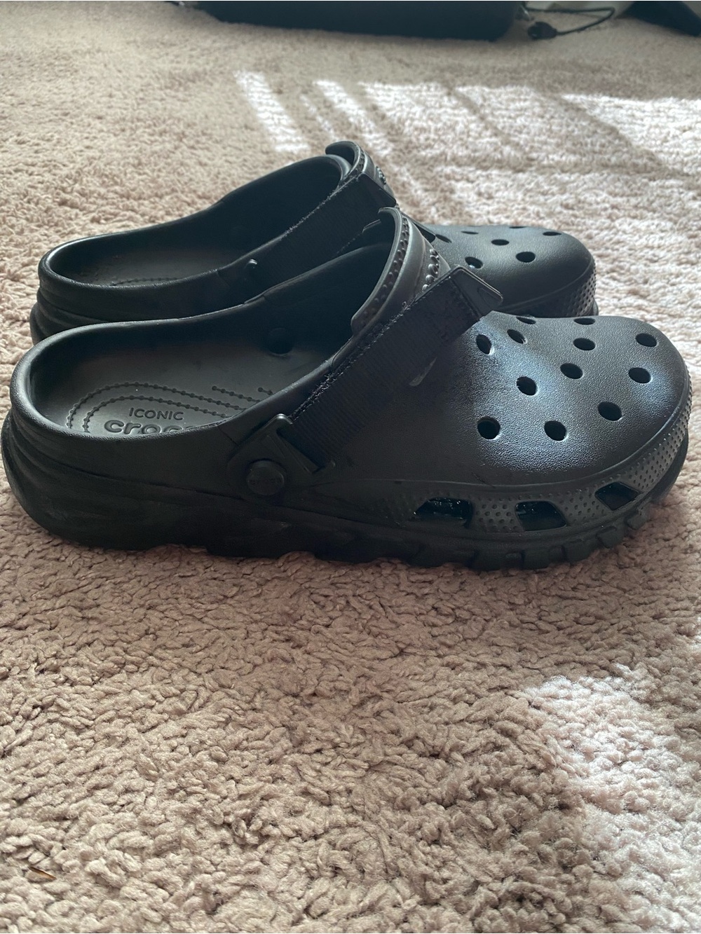 CROCS classic clog -Black size 10 women